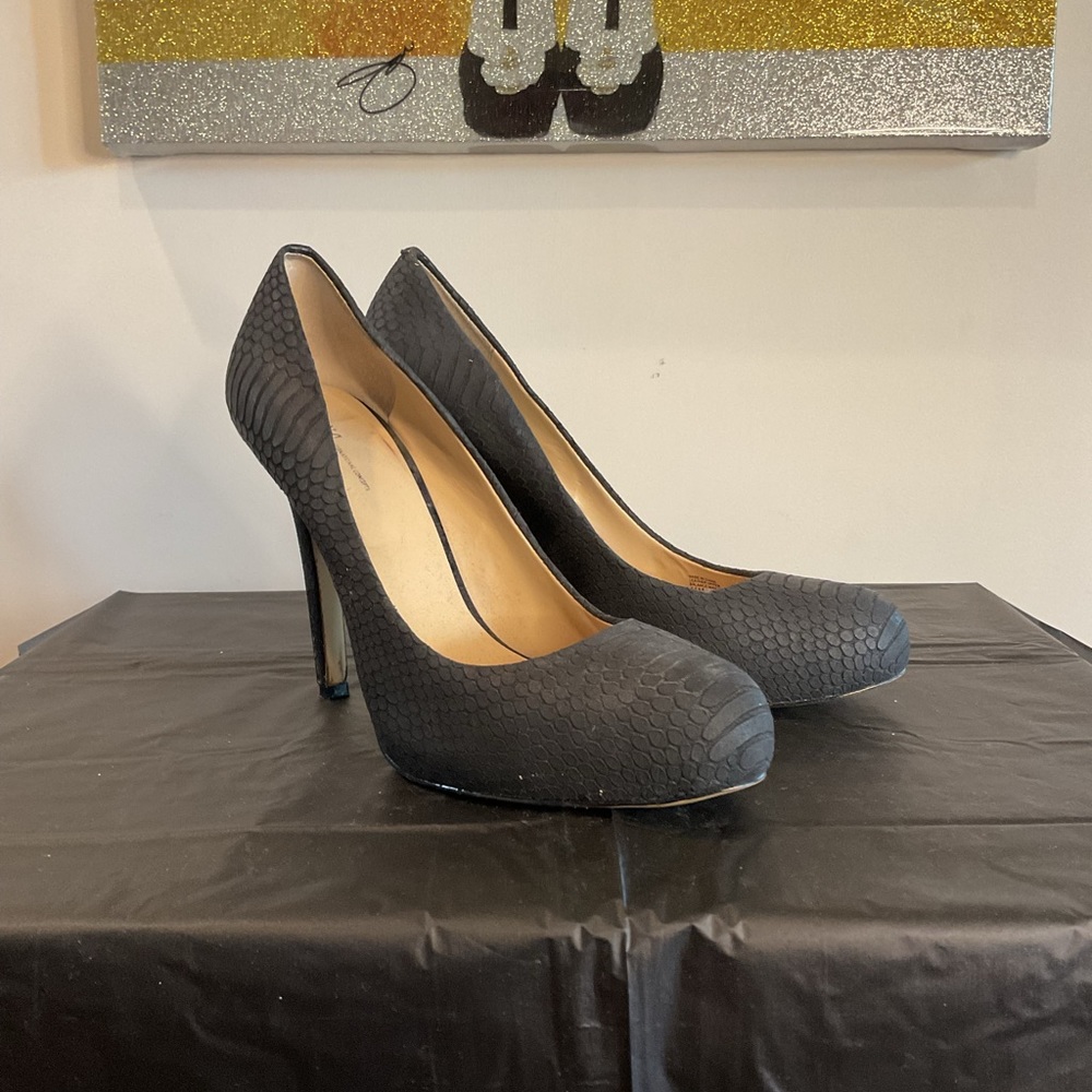 INC Snakeskin Heels
